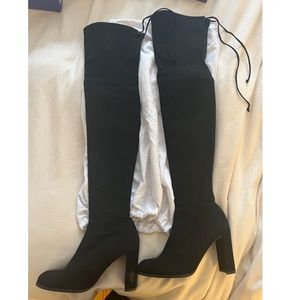 HILINE Stuart Weitzman High Thigh Suede Boots